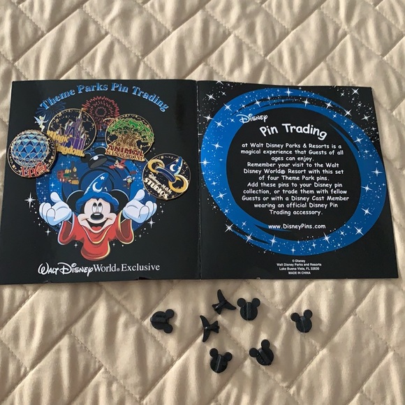 New Disney Theme Parks Pin set - rare 2007 - Picture 7 of 15